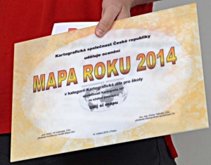 "UŽIJ SI MAPU" - ocenění v soutěži Mapa roku