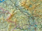 Karlovarský kraj plastická 1:100000