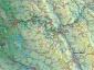 Orlické hory plastická 1:75000