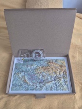 Jizerské hory 1:180000, plast. A4