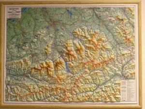 Beskydy plastická 1:66666