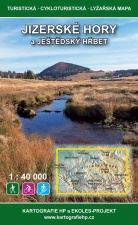 ! Jizerské hory a Ještěd 1:40000