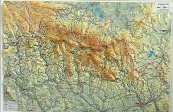 Krkonoše plastická 1:66666