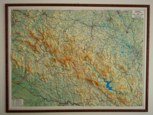 Šumava plastická 1:140000
