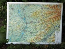 Valašsko a Slovácko plastická 1:115 000 (Zlínský kraj)